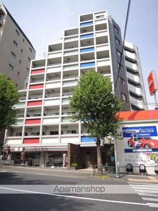 東京都新宿区西早稲田2丁目の賃貸マンションの外観