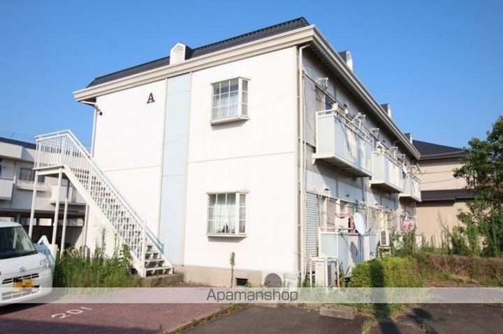 香川県高松市上福岡町の賃貸アパートの外観