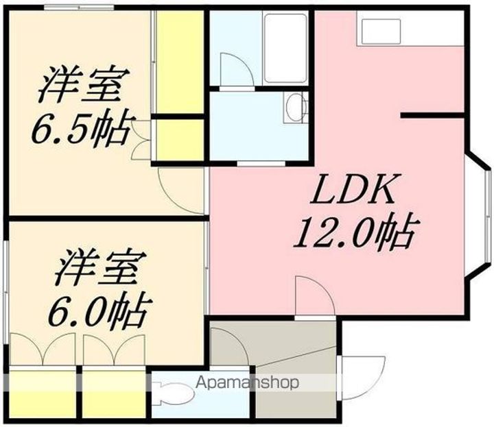 ボヌールB201の間取り