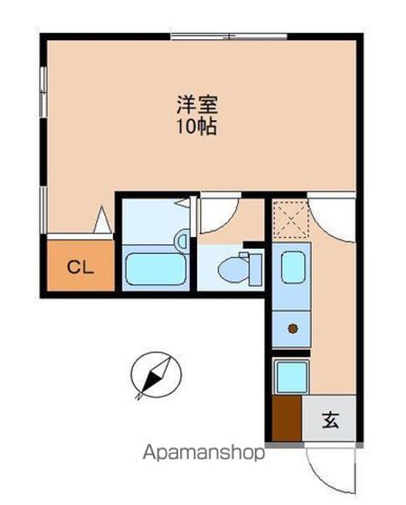 ビラ文京202の間取り