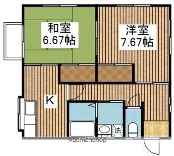 サンハイツの間取り
