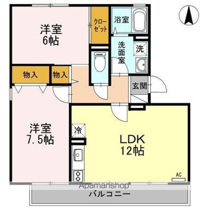 フェニックス・SI Bの間取り
