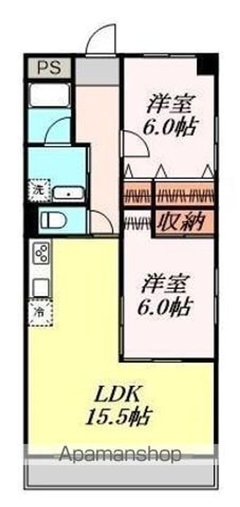 ルミエール101の間取り