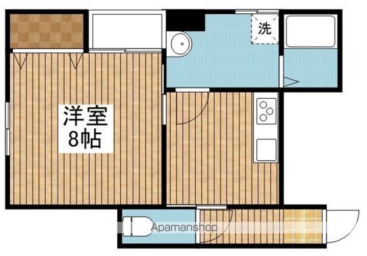 黎明2-1の間取り