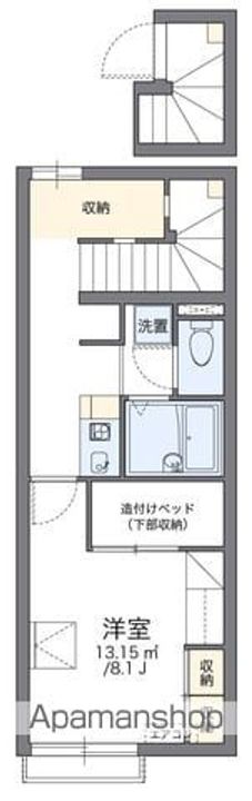 レオパレス小町塚202の間取り