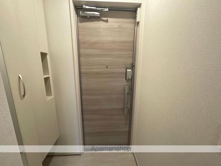 東京都中野区上鷺宮3丁目の賃貸アパートの玄関