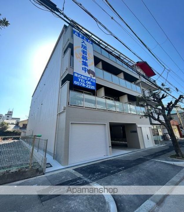 大阪府大阪市住吉区我孫子西2丁目の賃貸マンションの外観