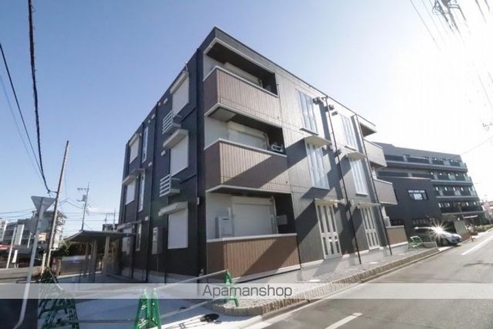 東京都福生市加美平2丁目の賃貸アパートの外観