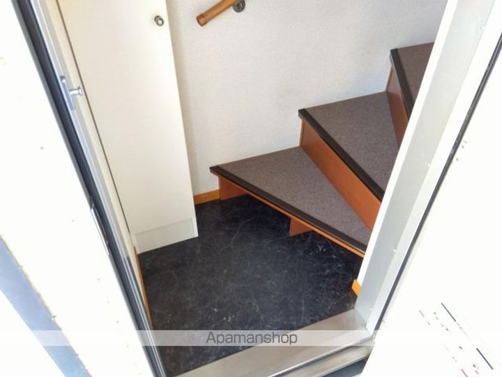 レオパレスラクティの玄関