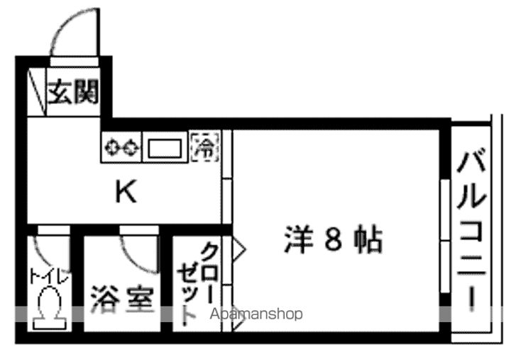 メゾン福田の間取り