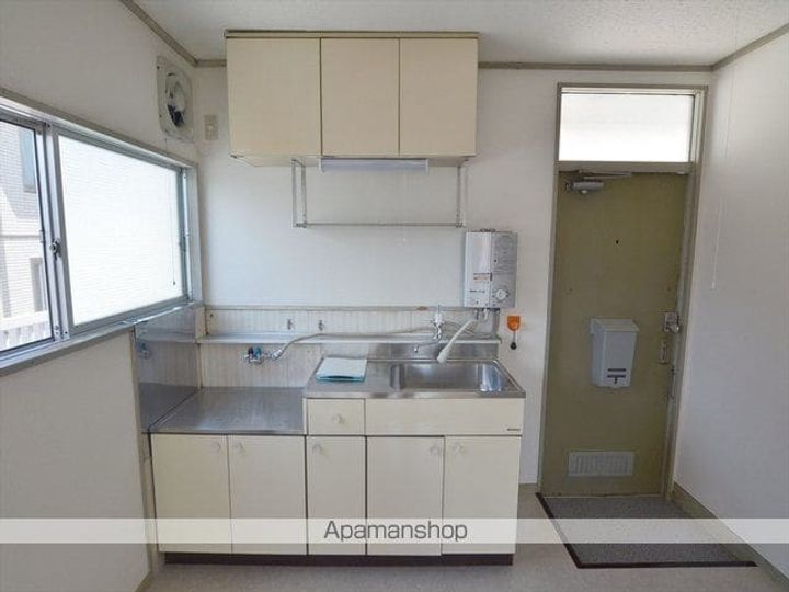 福島県郡山市菜根1丁目の賃貸アパートのキッチン