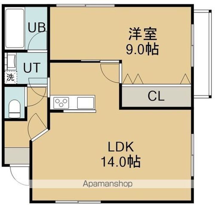 ミリオンパレス深堀の間取り