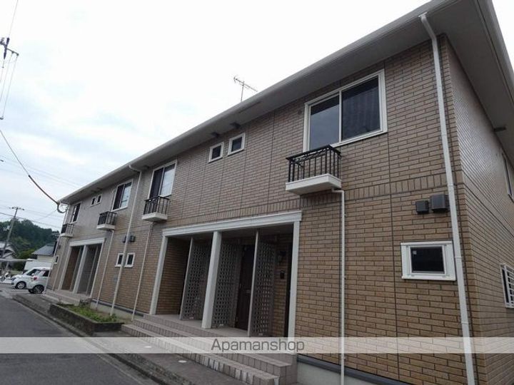 ローズコート阿部C・D棟の外観