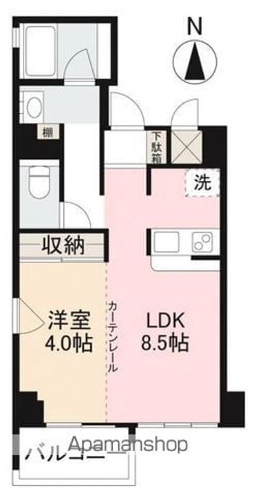 コリドール丸の内202の間取り