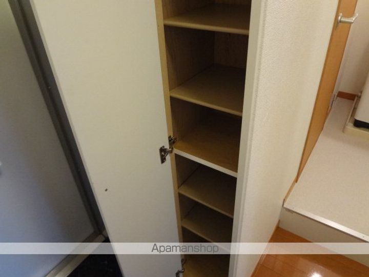 レオパレスポプラの玄関