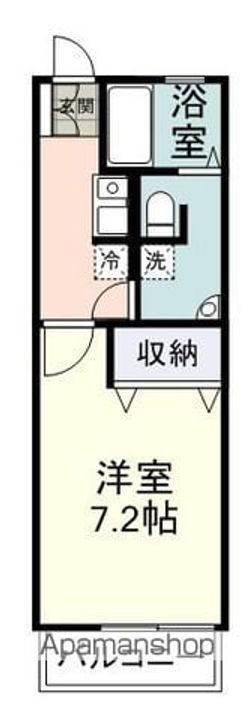 COZY広野203の間取り