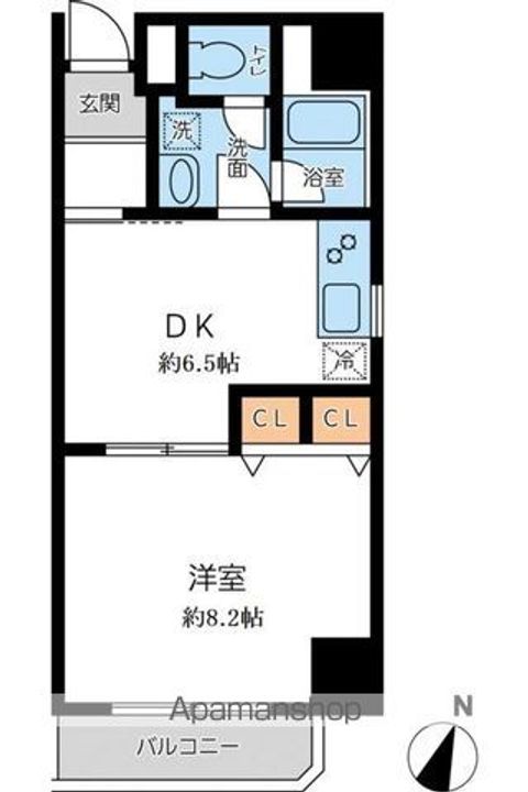 オーキッドレジデンス千葉中央の間取り