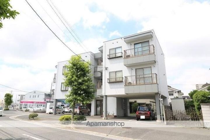 岡山県岡山市北区下中野の賃貸マンションの外観