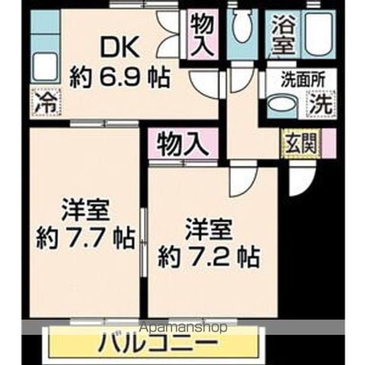 ガーデンタウンの間取り