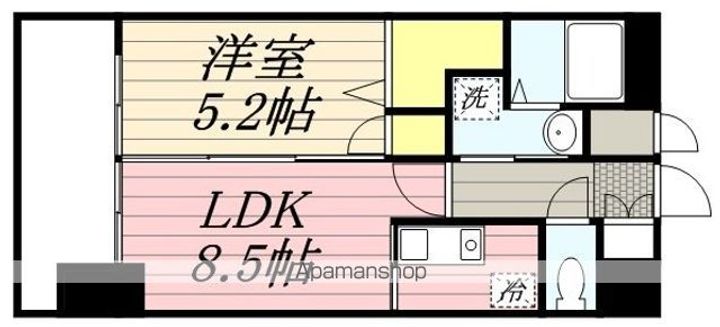 イルマーレ博多の間取り