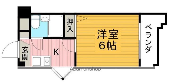 メゾン豊中パート16の間取り