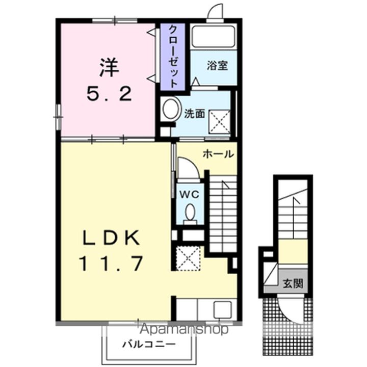 ミドル・クレメントの間取り