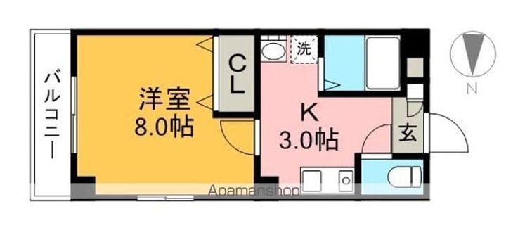 レジデンス山手の間取り
