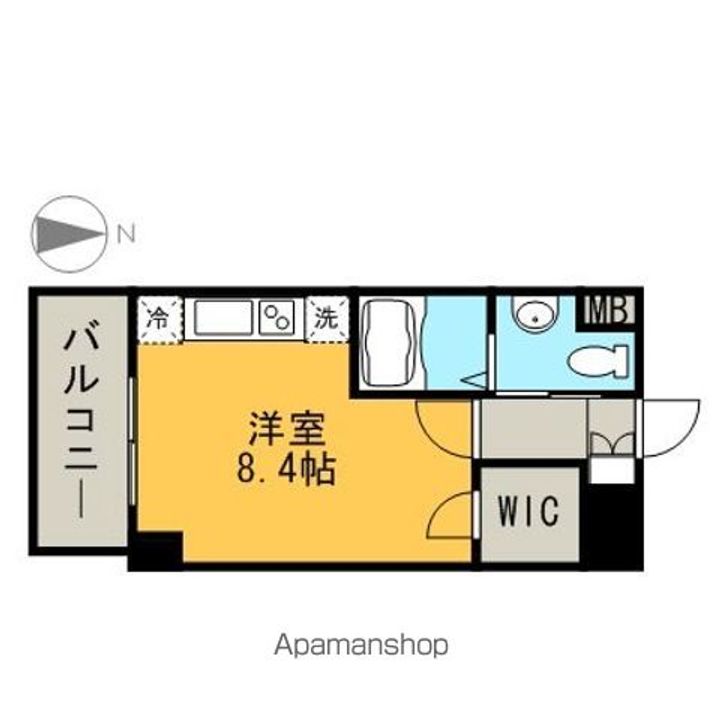 愛知県名古屋市中川区西日置1丁目の賃貸マンション1006の間取り