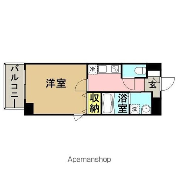 サヴォイリトリートハウスの間取り