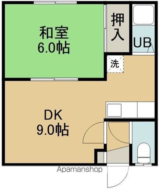 メゾン竹山の間取り