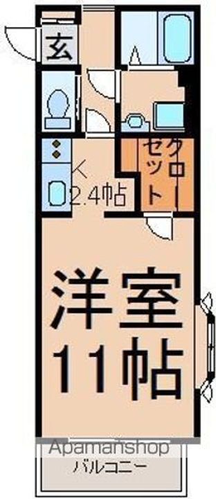 YKグリーンハイツの間取り