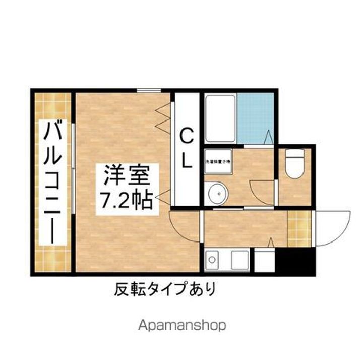 愛知県名古屋市中区新栄3丁目の賃貸マンションの間取り