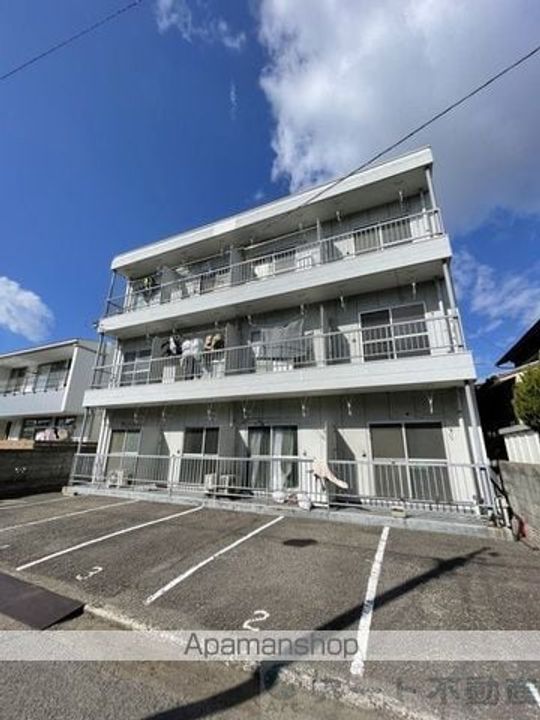 愛媛県松山市土居田町の賃貸マンションの外観