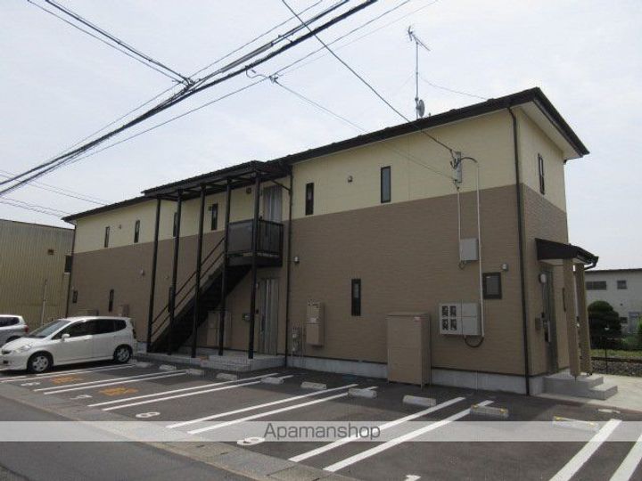 ファンシー中里C棟102の外観