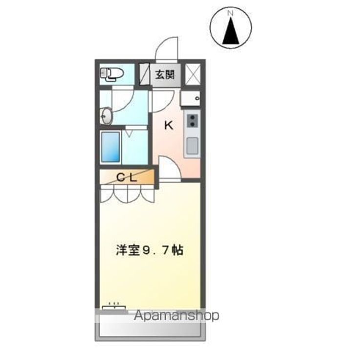 グリーン ヒルズ Bの間取り