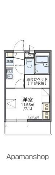 レオパレスFuminの間取り