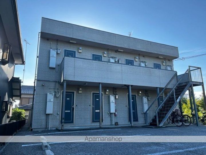 滋賀県蒲生郡日野町大字山本の賃貸アパートの外観