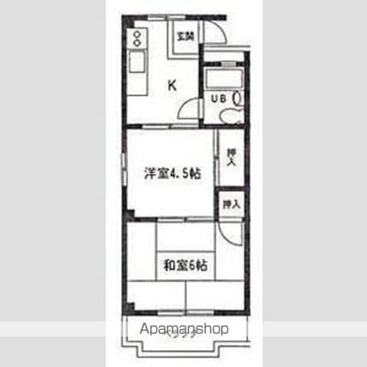 リバーサイドゆうの間取り