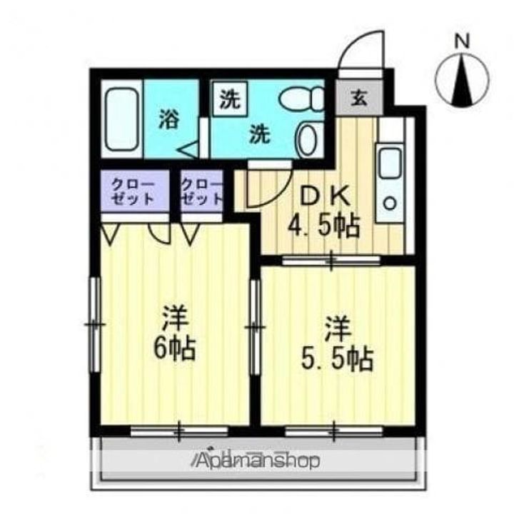 クレセール錦町の間取り