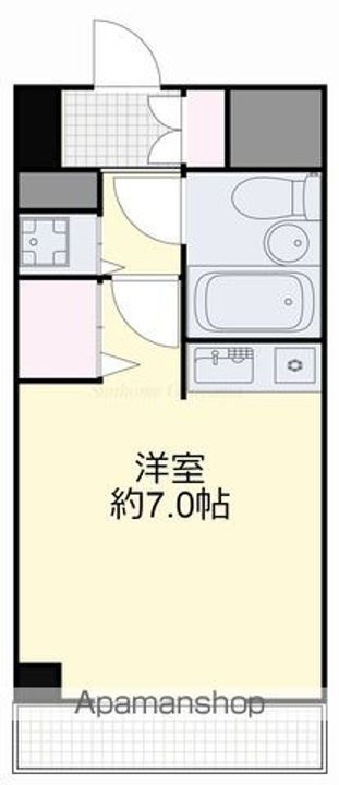 ダイアパレス弓之町402の間取り
