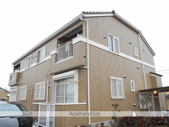 岐阜県羽島郡笠松町米野の賃貸アパートの外観