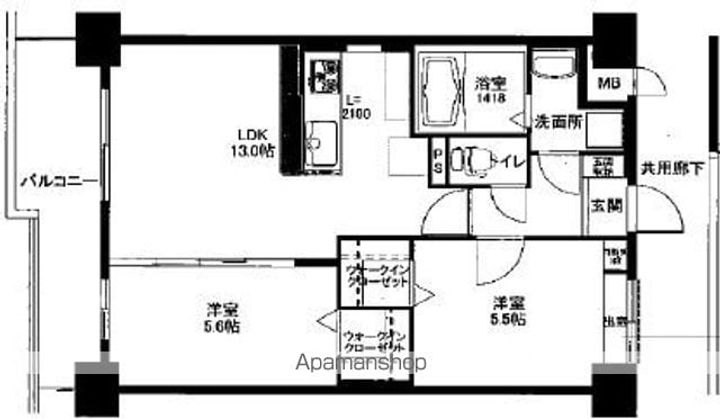 ファーストポイント東比恵の間取り