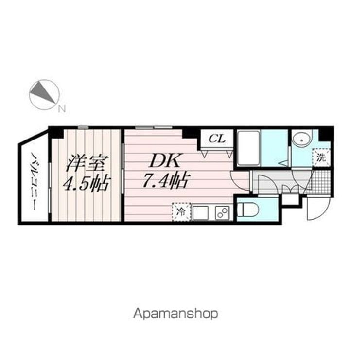 クレスト新田町の間取り