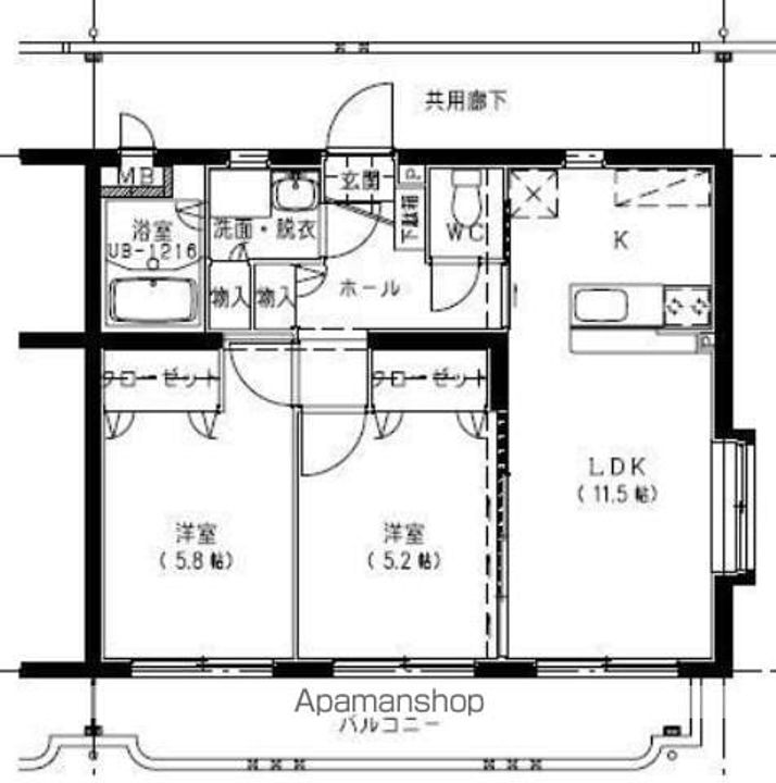 トミーパレスの間取り