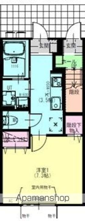 ディアコート盛岡Bの間取り