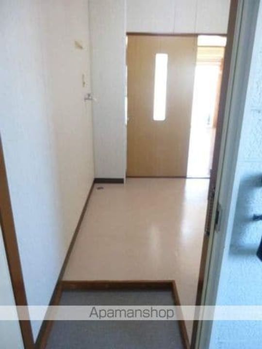 コーポソリマチ203の玄関