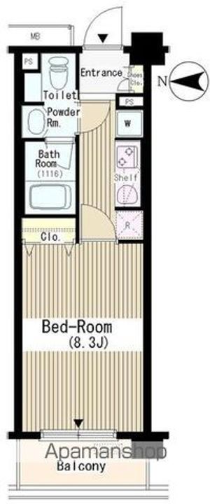 クラッサ中野の間取り