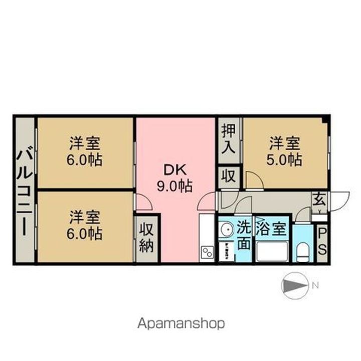 スパジオ665102の間取り