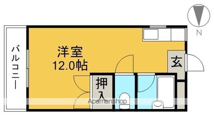 ベルデン朝倉の間取り