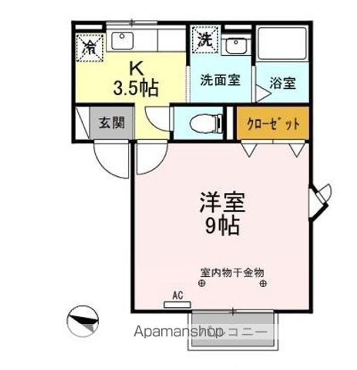 モア・紫竹の間取り